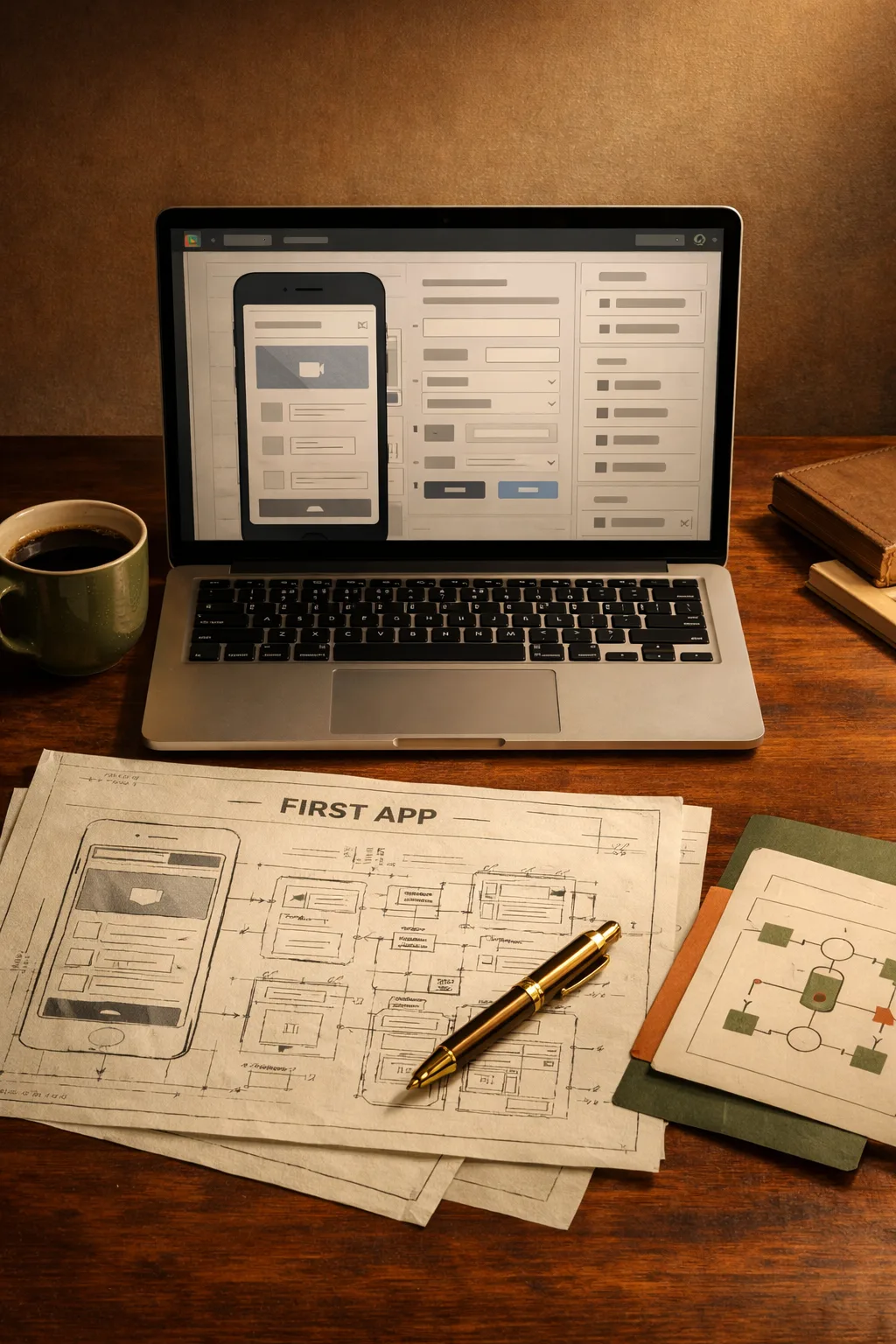 An app blueprint and course workspace for practical AI lessons